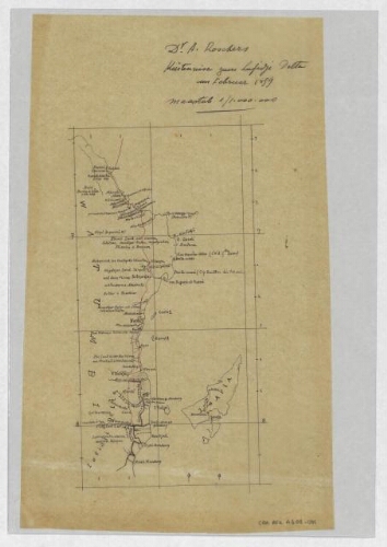 Dr A. Roschers Küstenreise zum Lufidji Delta um Februar 1859