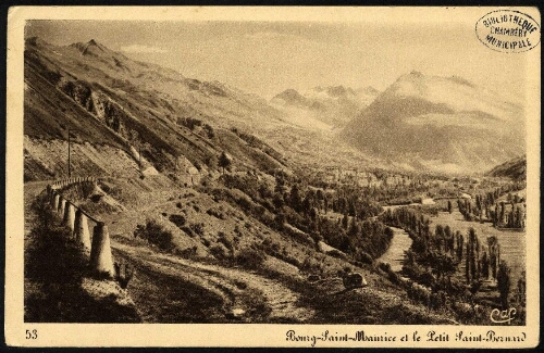 Bourg-Saint-Maurice et le Petit Saint-Bernard