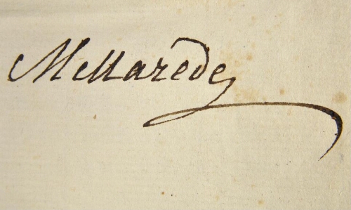 Mellarède, Aimé-Philibert abbé de