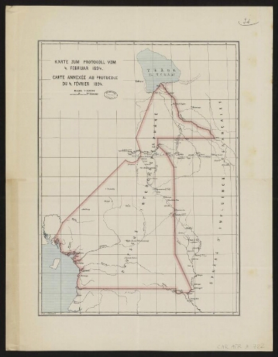 Karte zum Protokoll vom 4. Februar 1894