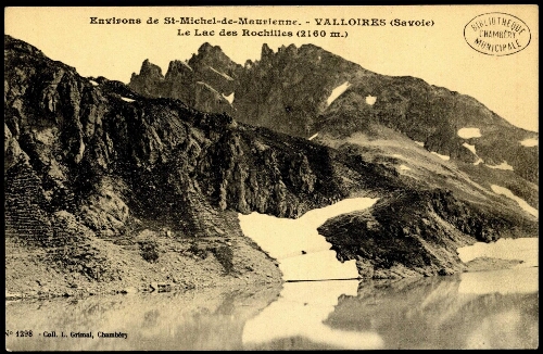 Environs de St-Michel-de-Maurienne. Valloires. Le lac des Rochilles