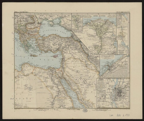 Afrika in 6 Blättern, Blatt 2, Stieler's Hand-Atlas n°67