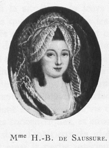 Mme H.-B. de Saussure