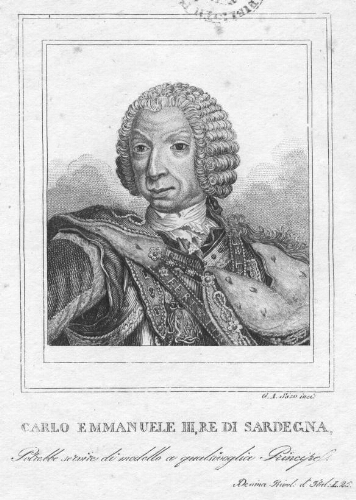 Carlo Emmanuele III, re di Sardegna