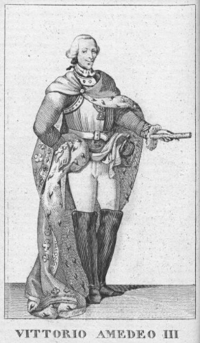 Vittorio Amedeo III re di Sardegna...