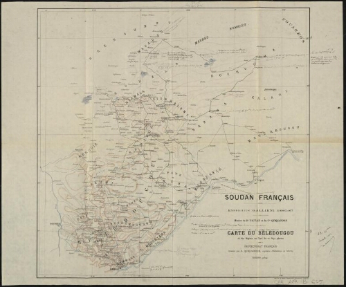 Soudan français. Expédition Gallieni, 1886-1887…
