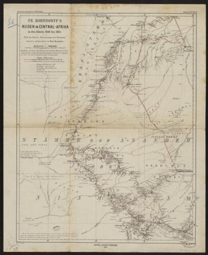 Fr. Bohndorff's Reisen in Central-Afrika in den Jahren 1880 bis 1883