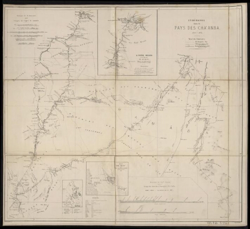 Itinéraires dans le pays des Cha'anba, 1859-1873