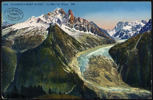 Chamonix-Mont-Blanc. La Mer de Glace