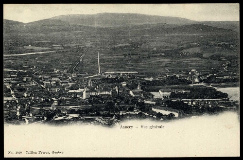 Annecy. Vue générale