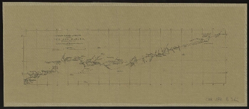 Sketch survey of route between Fez and Oudjda, Eastern Morocco