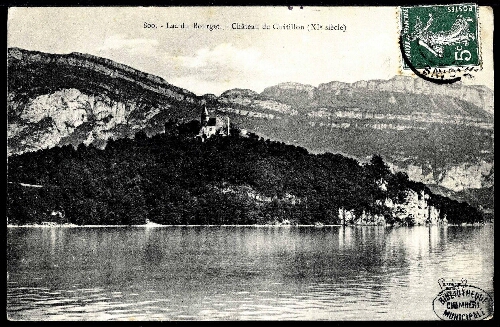 Lac du Bourget. Château de Châtillon