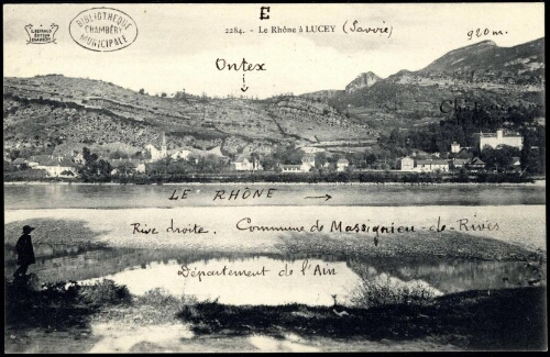 Le Rhône à Lucey