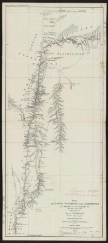 Route der Pogge-Wissmann'schen Expedition von Malanshe bis zum Tanganika-See, Juni 1881-August 1882. Blatt II, Von Komba Poko bis Mutschimang