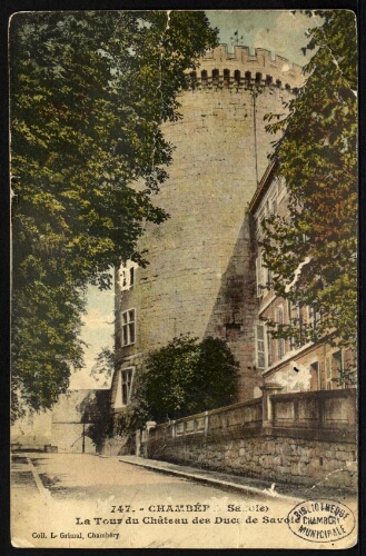 Chambéry, Savoie. La Tour du Château des Ducs de Savoie