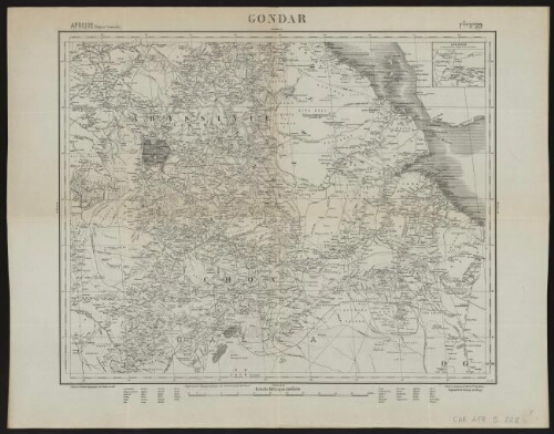 Gondar : Afrique (région orientale)