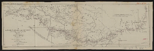 Route der Pogge-Wissmann'schen Expedition von Malanshe bis zum Tanganika-See, Juni 1881-August 1882 . Blatt I, Von Malanshe bis Kamba Poko