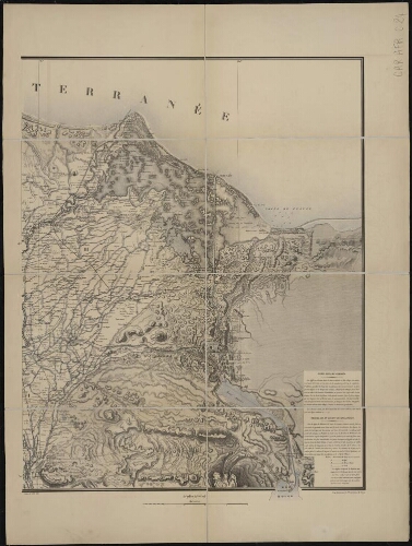[Carte hydrographique de la Basse Egypte et d'une partie de l'isthme de Suez, gravée au Dépôt de la guerre en 1855], [moitié est]