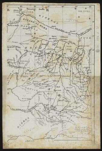[The province of Sahr el Ghezal principally from a sketch by F. Lupton Bey [?]